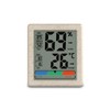 Ponza Indoor Digital Thermometer Hygrometer White