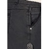 Eight2Nine Women's Chino Shorts with Braided Belt, Dark-grey