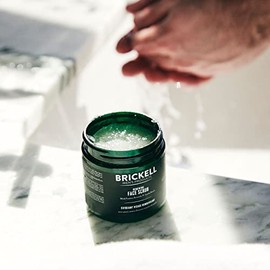 Productos Brickell Hombres Renovacin Exfoliante Facial, 2 onzas
