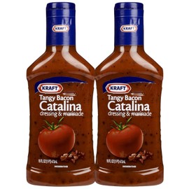 Kraft Tangy Tomato Bacon Catalina Dressing, 16 oz, 2 pk