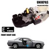 Unikpas Front Right Door Latch Assembly Compatible for Dodge Challenger
