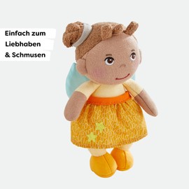 HABA Guardian Angel Holly - Cuddly Fabric Doll (15 cm), Perfect Welcome Gift for Babies & Toddlers - Washable at 30 °C - 2011871001
