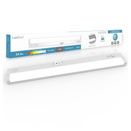 Under Cabinet Lighting, Motion Sensor with Dimmer Hardwired, 24 Inch 12W Dimmable, 5 Color 2700K/3000K/3500K/4000K/5000K, Linkable, Eyes Care Design Under Cabinet Lights for Kitchen, Sink, Counter