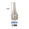 Berkling 2.4MM Conical Tip 5PCS Pack for BSG-518 and BSG-568