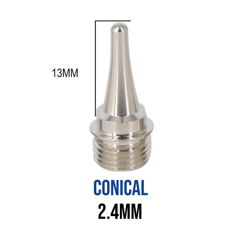 Berkling 2.4MM Conical Tip 5PCS Pack for BSG-518 and BSG-568