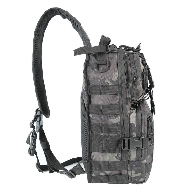 Coolton Tactical Sling Bag, Shoulder Army Molle Daypack, Hiking Hunting