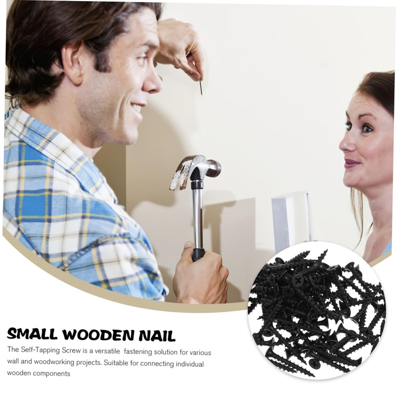 VILLFUL Self Drilling Drywall Screws 100pcs Metal Screws for Wall
