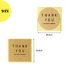 Gift Stickers Thank You Stickers Thank You Stickers NYANDELMO Black
