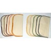 1 Ply Organic Flannel Washable Baby Wipes 8 x 8