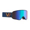 Black Crevice Unisex - Schladming Adult Ski Goggles Navy/Orange/Green, Size