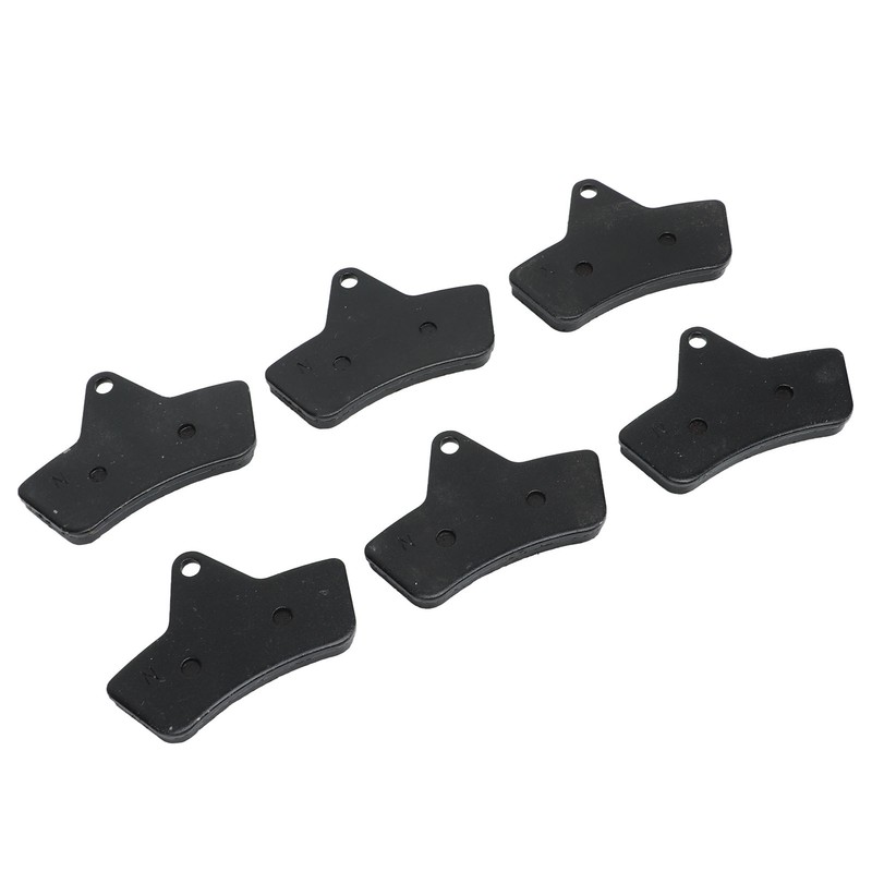 6PCS Brake Pads Low Noise Aging Resistant Consistent Braking Replacement