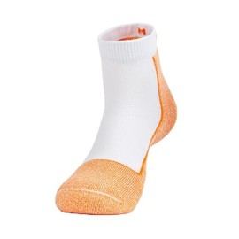 Thorlo Unisex Pickleball Light Cushion Ankle, Orange, Medium