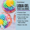 Chefmaster Liqua-Gel Variety Pack, Twelve 2.3 Ounce Bottles