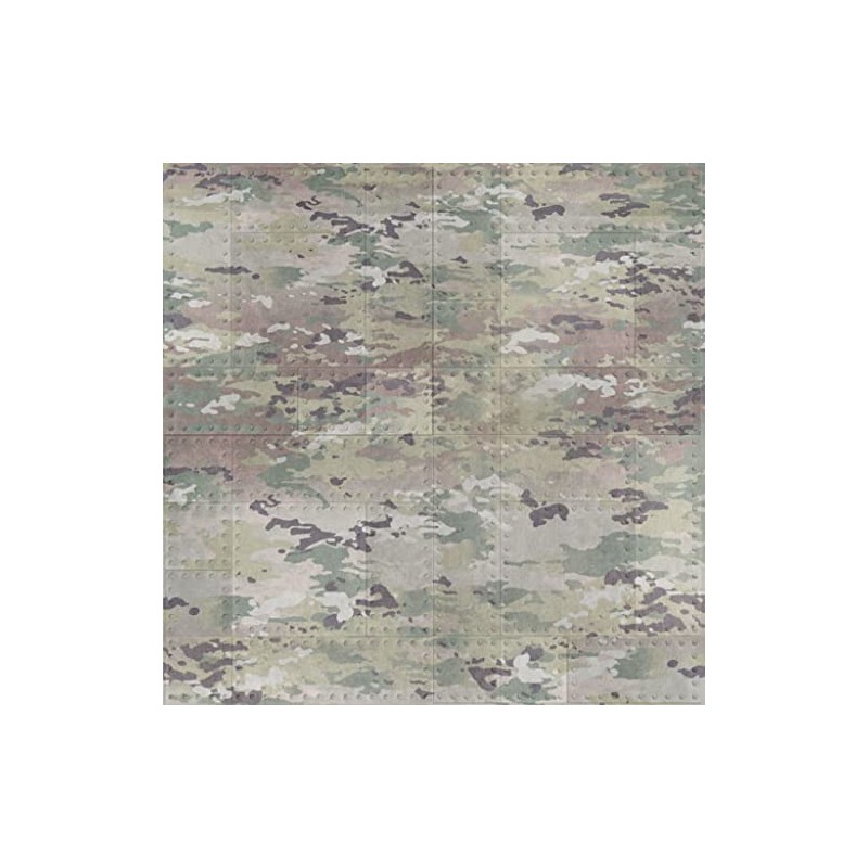 Scrapbook Customs 30430 Army and Faux Metal Rivets 12 x