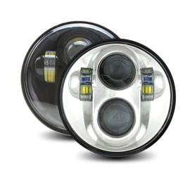 Cyron ABIG5-A6K Headlight 5.75" Black