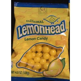 Ferrara Pan 2 Bags Of Ferrara Lemonhead Lemon Candy 4.5 Ea -9 Oz Total Lemonheads