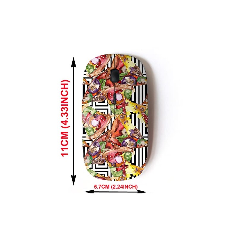 2.4G Wireless Mouse with Cute Pattern Design for All Laptops