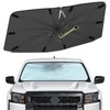 Visufy Windshield Sun Shade Custom Fit for Nissan Frontier 2022-2025,