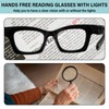 Magnifying Glasses with Light Rechargeable Reading Glasses Bright LED Readers