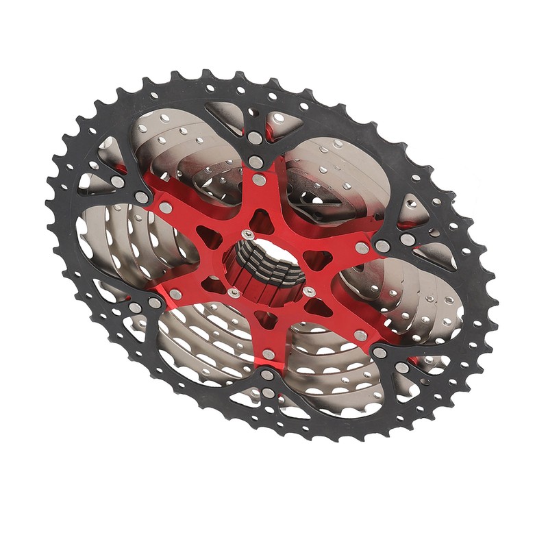Bicycle Cassette 10 Speed Aluminum Noiseless Skeleton Design Bike Cassette