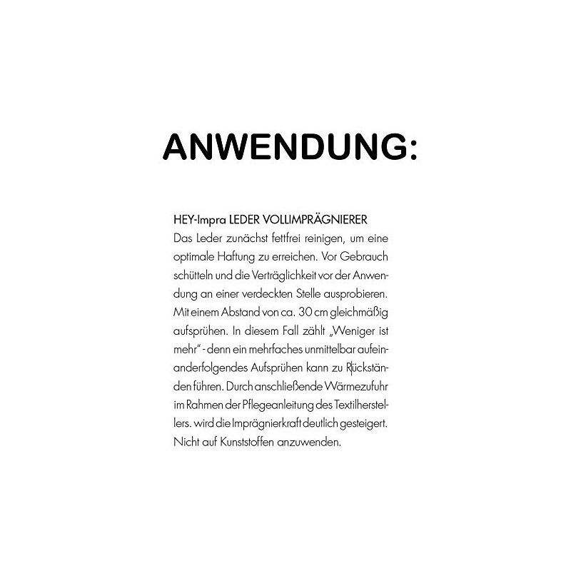 Hey Sport Leder-Vollimprägnierer weiss Gr.UNI