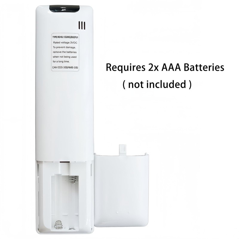 RG10L1(C2HS)/BGEF Replacement AC Remote Control Compatible for MIDEA/Carrier Air Conditioner