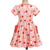 FYMNSI Toddler Little Girls Printed Dress with Pockets Baby Back