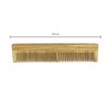 VedaZest Neem Wood Hair Comb Set for Growth, Handmade in