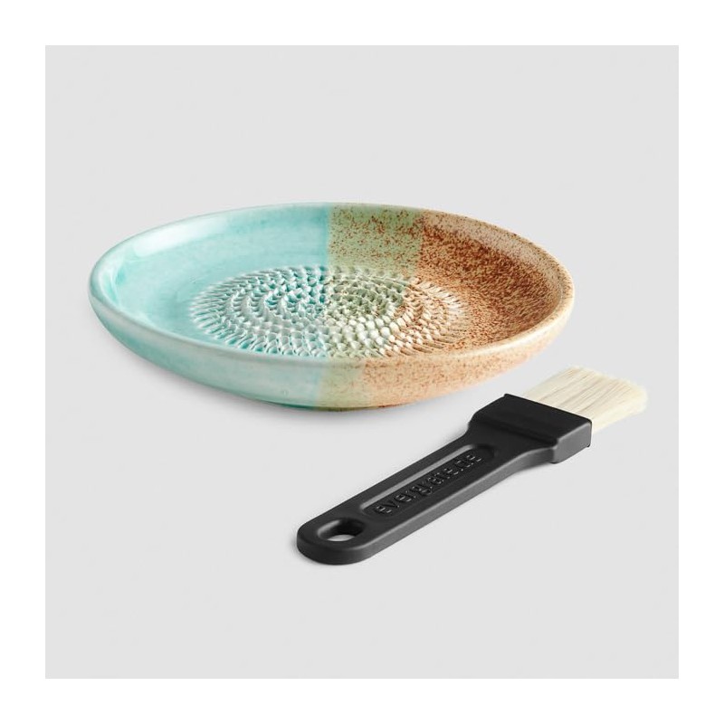 evergrate Ceramic Grater Set of 3 - Flower, Beach, Desert