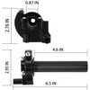 CHANGCHENG Dirt Bike Throttle Assembly Aluminum Twist Throttle Handle Grips