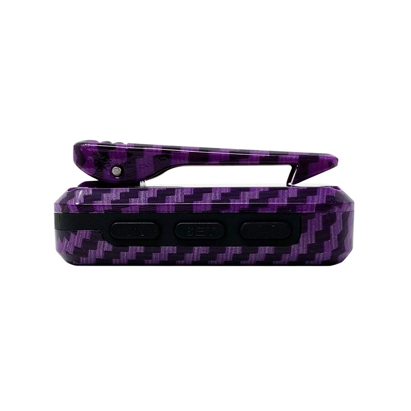 Gymboss Charge Interval Timer and Stopwatch - (Carbon Purple Hardcoat)
