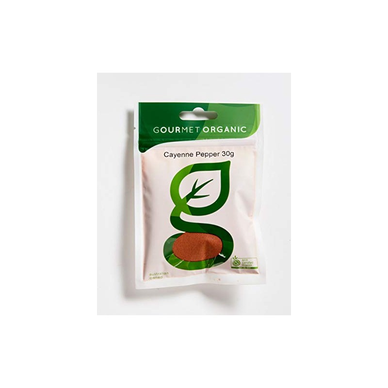 Gourmet Organic Cayenne Pepper Sachet 30 g
