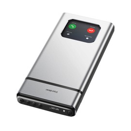 Vaydeer Metal Phone Lock Box, Cellphone Locker Box with Timer, Timed Safe Locked Container for Phone, Portable Smartphone Jail Storage for Kids Family Time Student Self Control Bad Habit,Silver