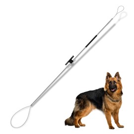 Smarkey 60" Animal Control Pole Dog Catch Rod Noose Holder Trap Tool for Medium Large Wildlife Handling Dogs Feral Cat Raccoons Hog Pig Fox Coyote Bulldog Wolf Goat Catching