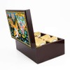 Natural Firebird Wooden Tea Bag Organizer and Storage Box 8.7