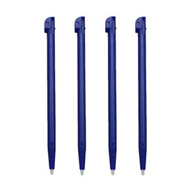 4Pcs Plastic Stylus Pen Game Console Screen Touch Pen Replacement for 2DS Tactil Game Console Accessories (4 pcs Blue)