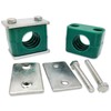 Hydraulic Pipe Clamp 2 Pieces Plastic Pipe Clamps Standard Metric