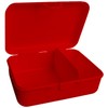 CreaDesign, Children's Lunch Box, Lunch Box, Red with Compartments, Ideal