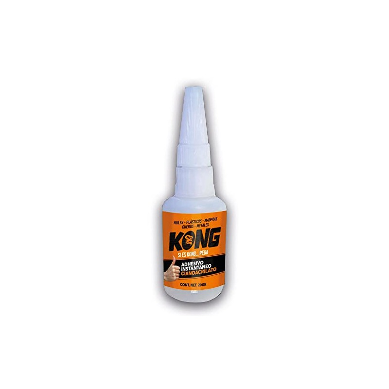 Adhesivo Instantáneo de Cianoacrilato Kong Pegamentos 1 Pieza