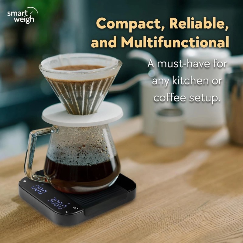 Smart Weigh High Precision Coffee Scale 3000g x 0.01g Digital