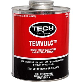 Tech 1082 32 oz Black Vulcanizing Cement