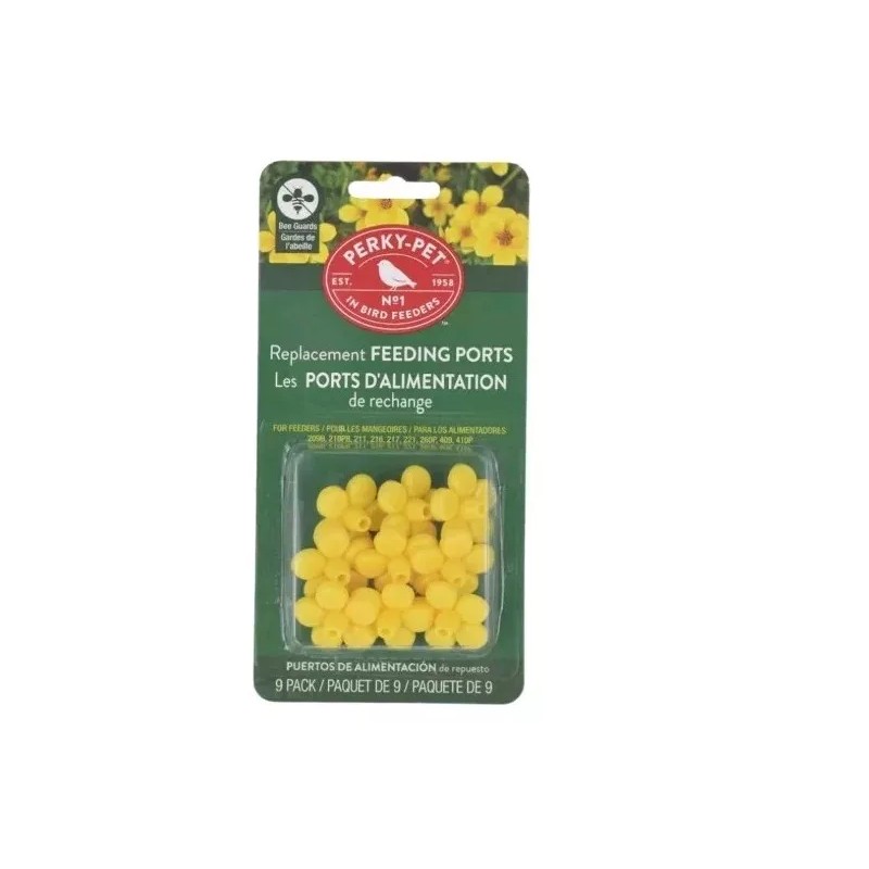 Perky-Pet Perky Pet Hummingbird Replacement Flowers with bee guards 9