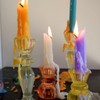 Candlestock Hippie Drippy Drip Candles - Pack of 6 Dripping