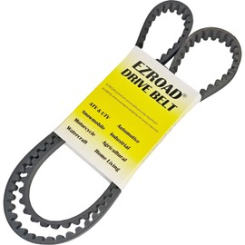 EZROAD 133T 3/4" Rear Drive Belt 40073-07 1204-0053 Compatible with Harley Davidson FLSTF FXSTB FLSTSB FXSTSSE2 Softail Fat Boy Lo Cross Bones CVO Night Train Springer 2007-2011 Motorcycle 20mm V-Belt