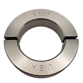 Coastal Shaft Collars - 1.50" Bore Diameter - Clamping Two Piece Shaft Collar - 303 Stainless Steel (2 Pack)
