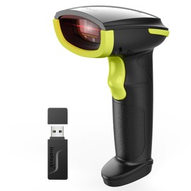 Inateck Inateck AI Barcode Scanner Bluetooth, 1D Handheld Scanner Wireless, Handheld Scanner with APP and SDK, 1 Charge 3 Months, BCST-21 AI Green