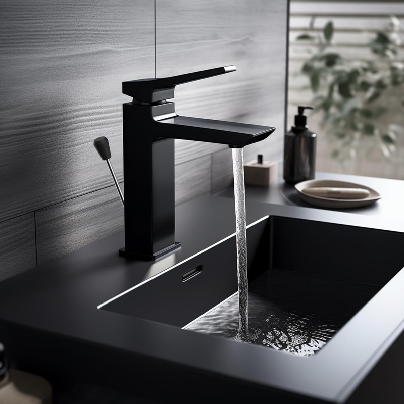 Hibbent Universal Drain Fitting, Pop-Up Valve for Sinks and Washbasins