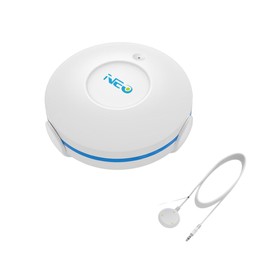 NEO Z-Wave Plus 700s Water Leak Sensor, Smart Water Detector for Home Security, Instant Alerts & App Notification, Requires Z-Wave Hub (Work with Home Assistant & Hubitat) with Long Range Probe