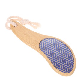 Ipetboom Foot Callus Remover Tool Bamboo Build Double Sided Foot Scraper for Dead Skin Removal