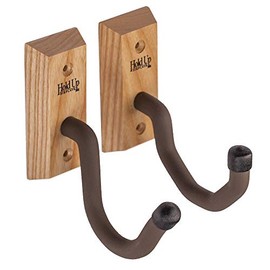 Hold Up Displays - Horizontal Gun Rack and Shotgun Hooks Store Any Rifle Shotgun and Bow - Real Hardwood Harvested in Wisconsin - HD02-A Made in USA